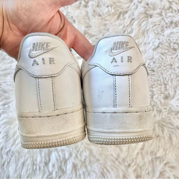 Supreme X Nike Air Force 1 low white box logo red size 8.5 men’s - Picture 7 of 8